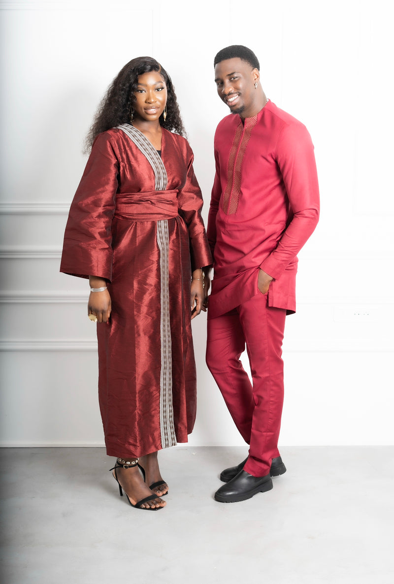 Kimono Bordeaux