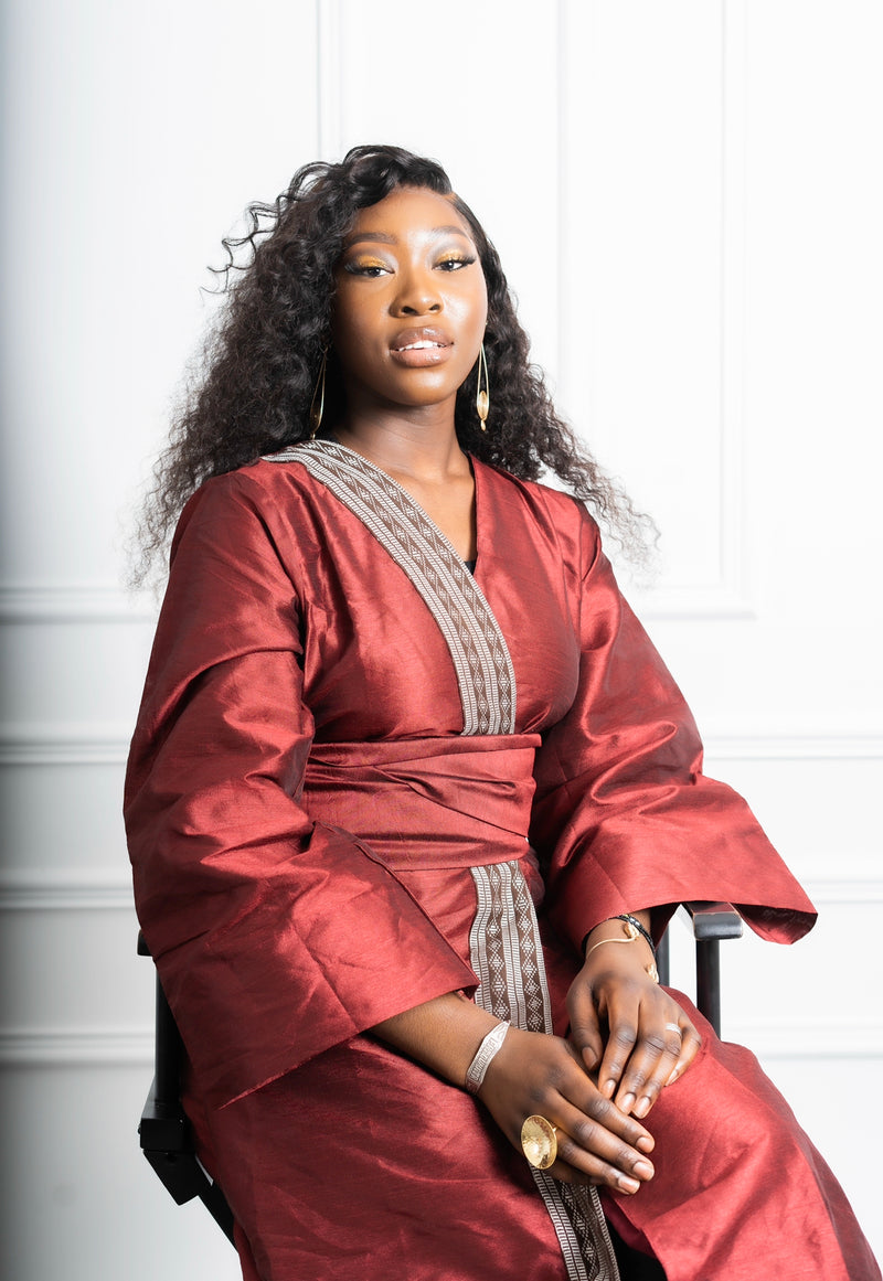 Kimono Bordeaux